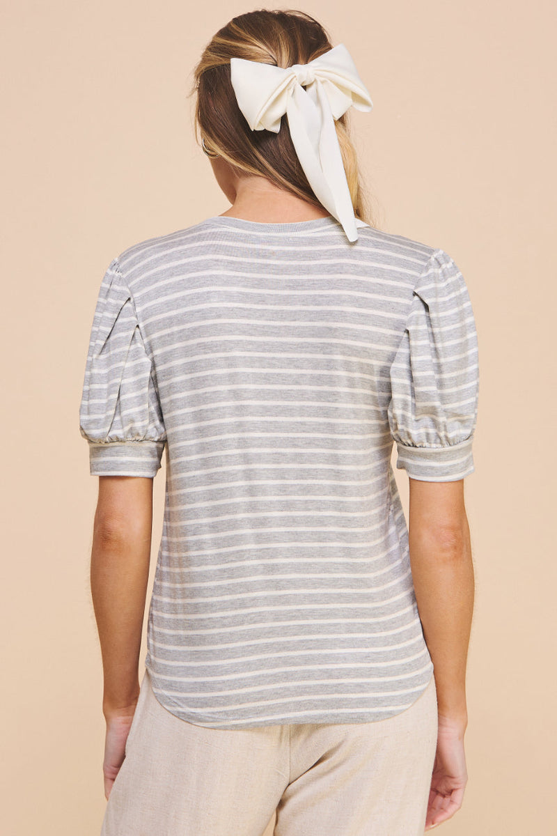 Lovely Puff Sleeves T-shirt