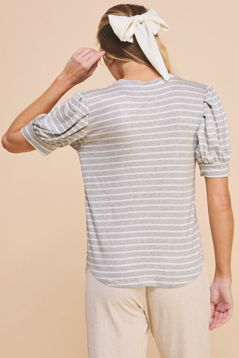 Lovely Puff Sleeves T-shirt