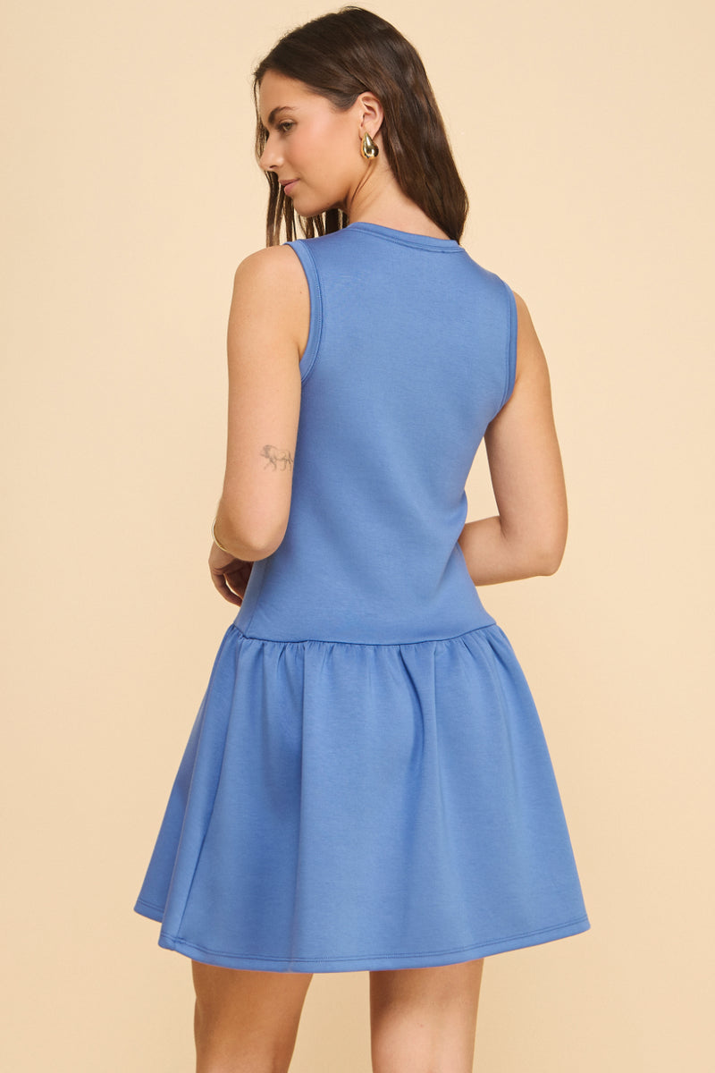 Abby Drop-Waist Short Dress