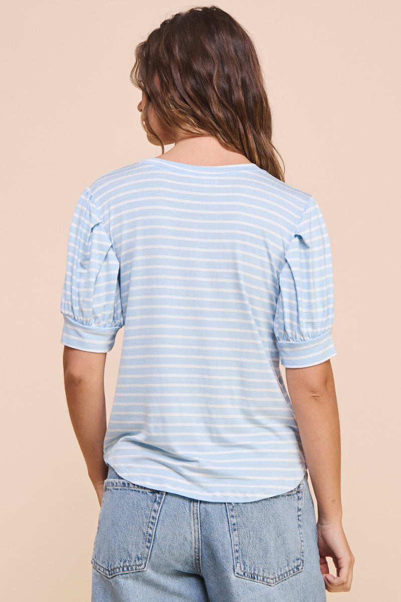 Lovely Puff Sleeves T-shirt