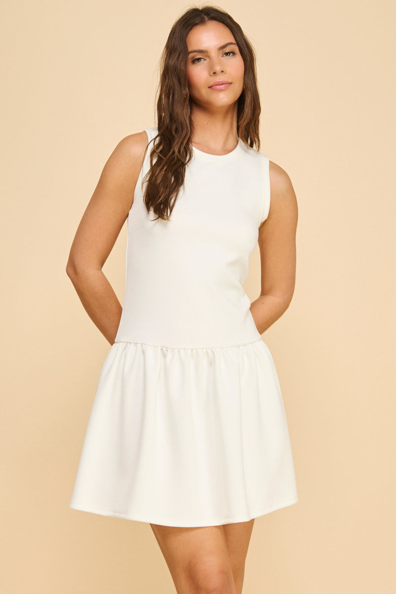 Abby Drop-Waist Short Dress