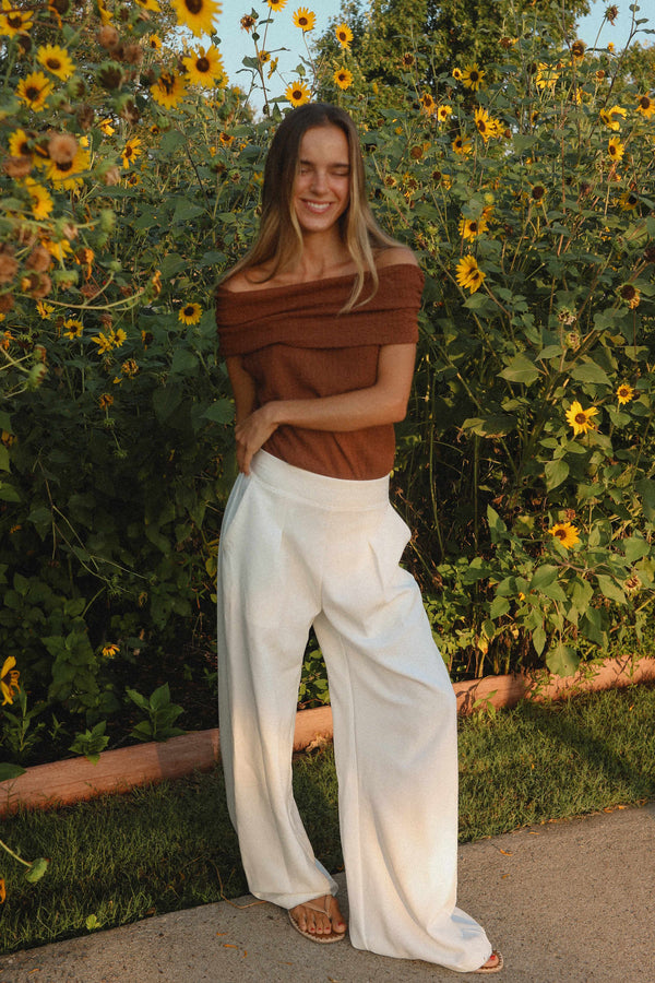 Fine Twill Flowy Pants