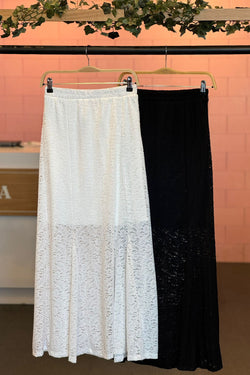 Lace Maxi Skirt