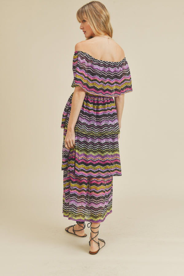 Hibiscus Crochet Dress